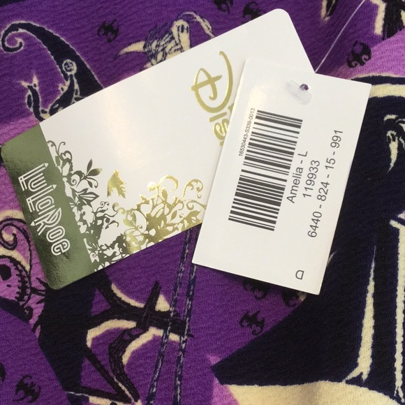 💜NWT Nightmare before Christmas Amelia in purples - Picture 3 of 6